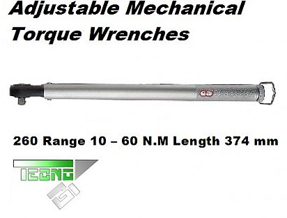 Adjustable Mechanical Torque Wrenches 260