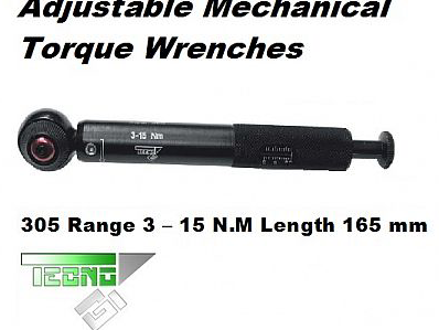 Adjustable Mechanical Torque Wrenches 305