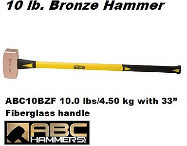 Bronze Sledge Hammers 10.0 lbs