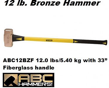 Bronze Sledge Hammers 12.0 lbs