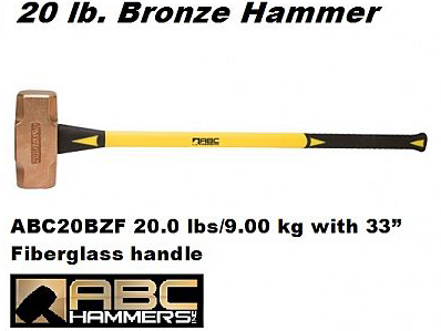 Bronze Sledge Hammers 20.0 lbs