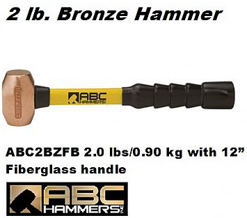 Bronze Striking Hammers 2.0 lbs