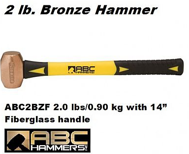 Bronze Striking Hammers 2.0 lbs