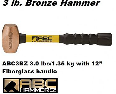 Bronze Striking Hammers 3.0 lbs