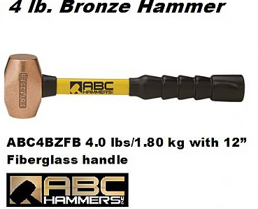 Bronze Striking Hammers 4.0 lbs