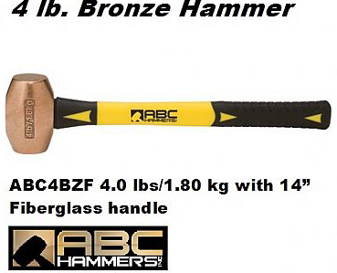 Bronze Striking Hammers 4.0 lbs