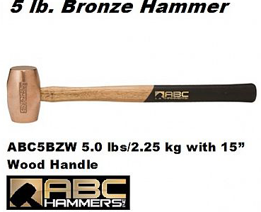 Bronze Striking Hammers 5.0 lbs