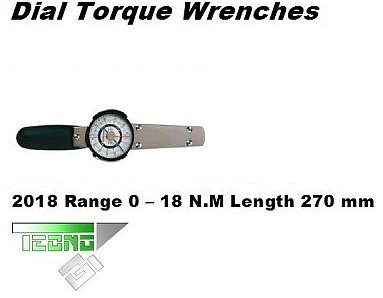 Dial Torque Wrenches 2018