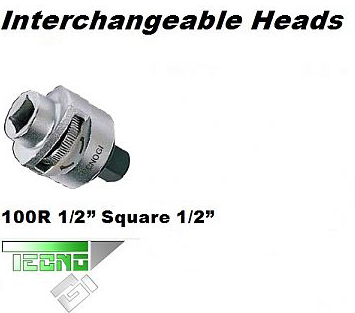 Interchangeable Heads 100R 1/2″