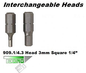 Interchangeable Heads 909.1/4.3