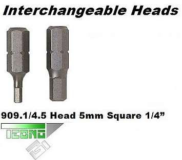 Interchangeable Heads 909.1/4.5