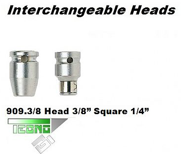 Interchangeable Heads 909.3/8