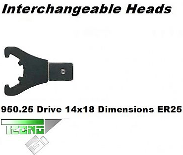 Interchangeable Heads 950.25