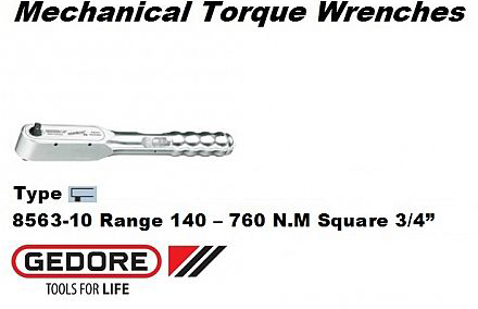 Mechanical Torque Wrenches 8563-10