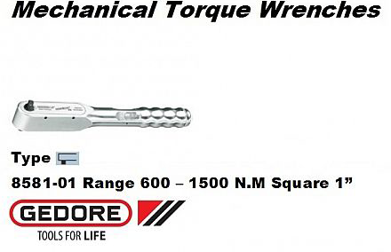 Mechanical Torque Wrenches 8581-01