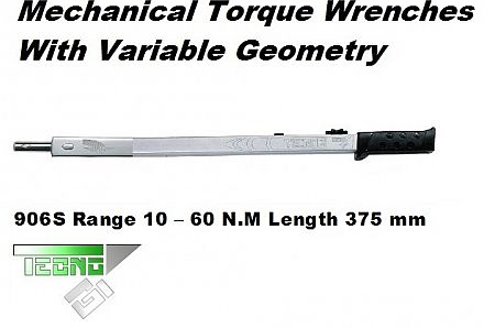 Mechanical Torque Wrenches With Variable Geometry 906S