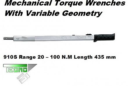 Mechanical Torque Wrenches With Variable Geometry 910S