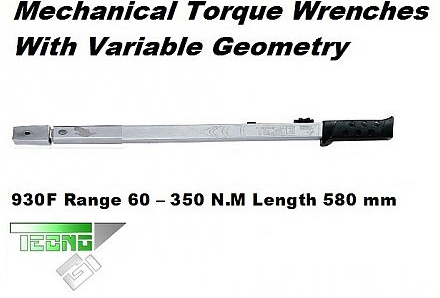 Mechanical Torque Wrenches With Variable Geometry 930F