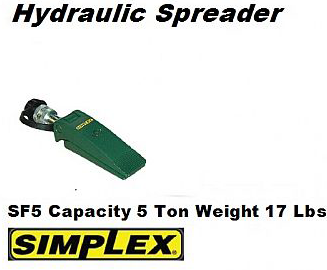 SIMPLEX Hydraulic Spreader SF5