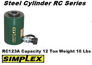 SIMPLEX Steel Cylinder RC123A