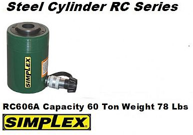 SIMPLEX Steel Cylinder RC606A